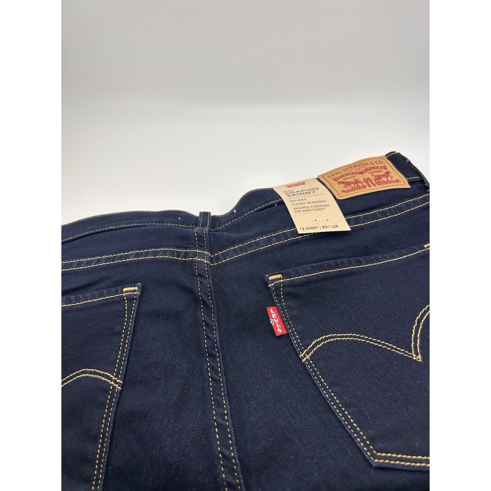 Levi's® Womens 311 Shaping Skinny Jeans for Women 12 Short W 31 L 28